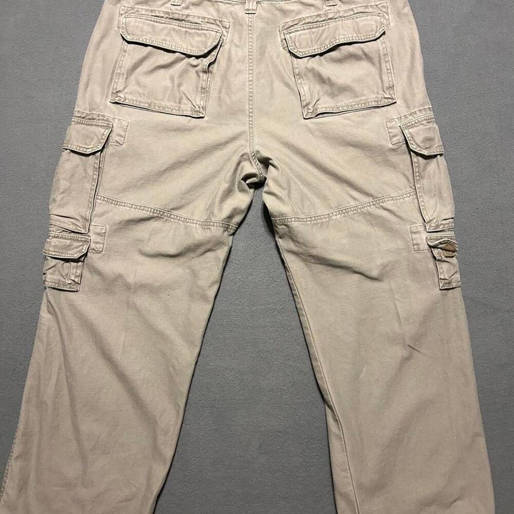 Redhead Men's Tan and Cream Trousers